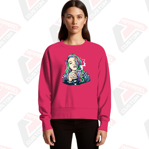 Men's Premium Solid Polyester/Cotton <b>Blend</b> Fleece Pullover Sweatshirt Customizable Comfortable Stylish for Winter Season - Product Image 2