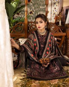 Belle robe pakistanaise chaude de taille personnalisée pour femmes musulmanes avec motif imprimé brodé robe pakistanaise pour femmes WS INTERNATIONAL - Product Image 3