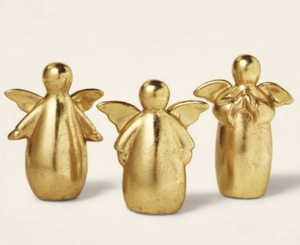 Déesse de noël métal fait à la main Nativité doré fini arbre décoration Vintage moderne ange Accents suspendus personnalisable - Product Image 2