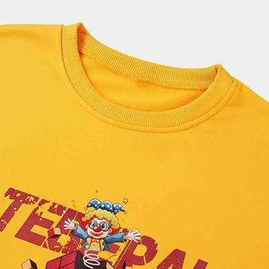 Último diseño, venta al por mayor, sudadera serigrafiada, 100% algodón, secado rápido, pantalla antibacteriana, sudadera térmica estampada - Product Image 4