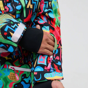 Trajes de esquí para deportes al aire libre impermeables de moda de alta calidad para adultos, hombres, ropa de nieve de talla grande, traje de esquí para hombres, monos - Product Image 5