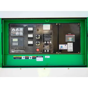 Groupe électrogène diesel industriel d'occasion de 240 kW avec sélecteur de tension et sortie insonorisée - Product Image 5