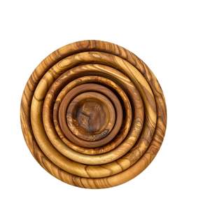 OLIVEWOOD BOWLS Plato Hecho a mano Un regalo perfecto Tazón para servir para ensalada Cereales Snack Sopa Pasta - Product Image 4