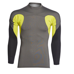 Rashguard pour homme avec fonction respirante, fabriqué professionnellement avec logo brodé imprimé, rashguard pour homme - Product Image 2
