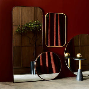 ผู้ผลิตที่เชื่อถือได้ กระจกติดผนังทนทาน ขายดี พร้อมสีและขนาดที่ปรับแต่งได้ สำหรับตกแต่งผนังบ้านและห้องน้ำ - Product Image 4