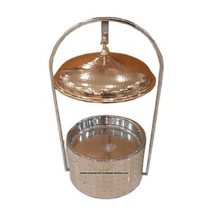 Fourniture directe d'usine Hôtel Restaurant Chauffe-plats de luxe pour buffet Chauffe-plats en laiton Chauffe-plats de luxe - Product Image 3