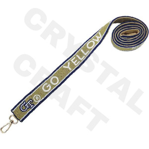 Correa de monedero con cuentas de estrella Howdy, bolso de cuentas de semillas de oro blanco personalizado, correas, accesorios, bolsas, piezas especiales, accesorios - Product Image 4