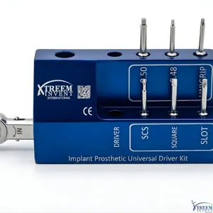 Kit de Implantes Dentales Universales, Manual/Eléctrico, Material Plástico/Acero - Product Image 2
