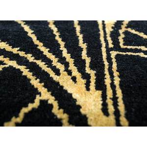 Alfombra Geométrica Azalea de Lana y Seda de Bambú Anudada a Mano para Sala de Estar, Pasillo, Habitación Rectangular - Modelo 1660 Color Gris - Product Image 2