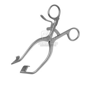 Retractor Quirúrgico Manual de Instrumentos Médicos, Fiable, Autoestático, de Acero Inoxidable, Herramientas de Cirugía General, Pakistán - Product Image 3
