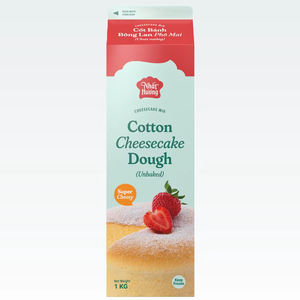 Vente en gros 1kg Crème sans produits laitiers Délicieuse boulangerie halal OEM Pâte à gâteau en coton Goût de fromage Nourriture à bon prix - Product Image 1
