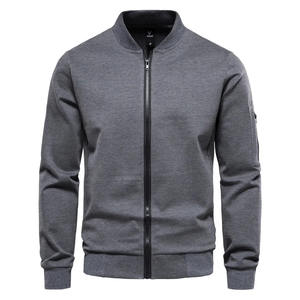 Sudadera con capucha térmica con cremallera para hombre de algodón 100% de alta calidad OEM totalmente personalizable con bolsillo para el brazo lateral invierno talla 6XL - Product Image 1