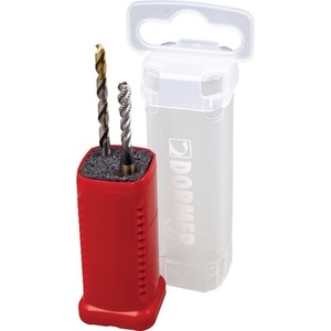 High-Speed Steel <b>Taps</b> Set for M4 <b>Thread</b> No. 9 Size in Plastic Box DORMER Brand - Product Image 1