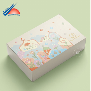 Boîte d'emballage de vêtements haut de gamme personnalisée et imprimée-Matériau de première qualité, laminage mat-Élevez votre présentation de marque de vêtements - Product Image 1