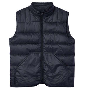 Chaleco acolchado informal para hombre, chaqueta sin mangas de invierno diseñada para mayor comodidad en capas y calidez al aire libre - Product Image 1