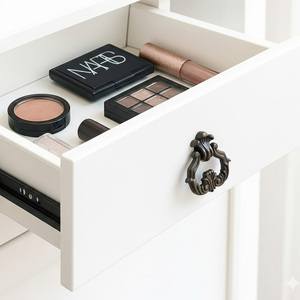 ลูกบิดตู้โลหะผสมสังกะสีแบบร่วมสมัย สีเงิน สีทอง อุปกรณ์ฮาร์ดแวร์เฟอร์นิเจอร์ ที่จับลิ้นชักอเนกประสงค์สำหรับตู้ครัว ตู้เสื้อผ้า ตู้เก็บของ - Product Image 6