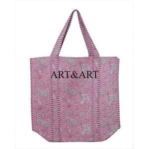 <b>Lady</b> High Quality Eco Friendly Open Closure Tote <b>Bag</b> for Shopping Travel Yoga & <b>Gym</b> - Product Image 1