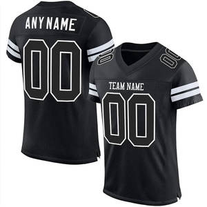 Maillot de football américain surdimensionné personnalisé en sublimation, maillot de rugby, maillot de football américain pour hommes, streetwear en mesh - Product Image 1