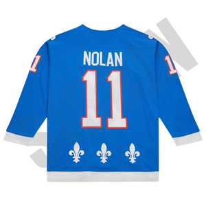 Camiseta de Hockey sobre Hielo Profesional Premium Sublimada, Fabricada por Sibrin, 100% Poliéster, Nombre y Número del Equipo Personalizados - Product Image 3