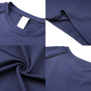Wholesale Saleh Enterprises Premium Men <b>Compression</b> Shirt Spandex/Polyester Tight Fit Quick Dry Gym T Shirt Long Sleeve Fitness - Product Image 2