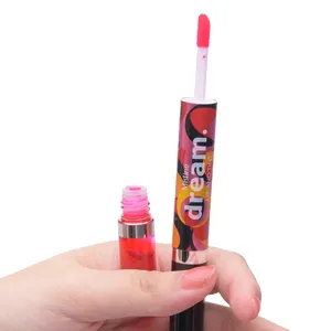 Mistine Pink Magic Diamond Lip Balm and Tint Lip Care Moisturizing Formula Natural Tinted Color Dual-Purpose Lip No.02 Orange