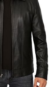 Chaqueta de Cuero Vacuno para Hombre, Nueva Moda, Resistente al Viento, Alta Calidad a Precio Razonable - Product Image 4