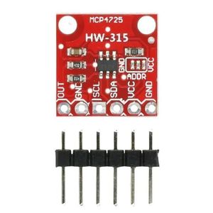 MCP4725 I2C Módulo de conversión de señal DAC de 12 bits - Placa de conversión de señal - Product Image 1