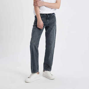 Hot Sale Custom <b>Jeans</b> Fashion Streetwear Low <b>Rise</b> Baggy <b>Jeans</b> Trousers Comfortable Stretch <b>Men</b> Denim Pants - Product Image 3