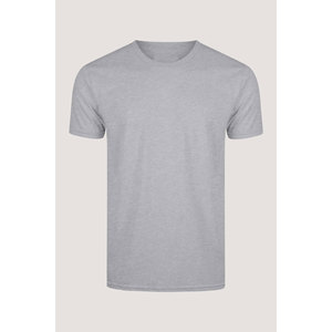 T-shirt à manches courtes pour homme, coupe classique, col rond, vente en gros, 100% coton, impression de logo de marque personnalisée, t-shirt de haute qualité - Product Image 4