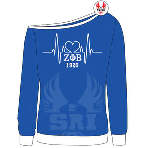 Zeta Phi Beta transpirable fuera del hombro Algodón en blanco al por mayor Personalizado de alta calidad de gran tamaño unisex de alta calidad Camisetas de mujer - Product Image 2