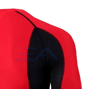 Camiseta de Compresión para Hombre, Venta Directa de Fábrica, Transpirable, Ecológica, Spandex/Poliéster, Personalizable, al por Mayor, Mejor Precio en Línea - Product Image 5
