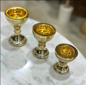Brûleur d'encens en métal arabe moderne et diffuseur d'aromathérapie Hot Selling Home Decor Trending in Middle East for Bakhoor Fragrance - Product Image 5