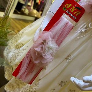 ชุดเดรสปักลายแฟนซีสำหรับเด็กผู้หญิง คอลเลคชั่นใหม่ปี 2024 จาก ANA Garments พร้อมที่คาดผม - Product Image 5