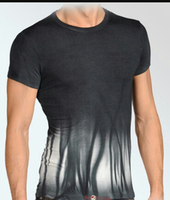 Chemise de luxe pour homme à manches longues, en coton 100% Silver Tex, séchage rapide, anti-plis, brodée, bleu marine foncé, style uniforme tricoté