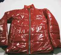Veste d'hiver matelassée pour homme de haute qualité à prix raisonnable, col montant, imperméable, écologique, réversible, avec logo personnalisé