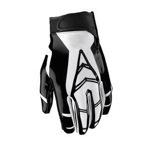 Guantes de Fútbol Americano de la Mejor Calidad, Diseño Personalizable, Transpirables, Antideslizantes en la Palma, Ligeros, con Cierre de Velcro, para Deportes - Product Image 4