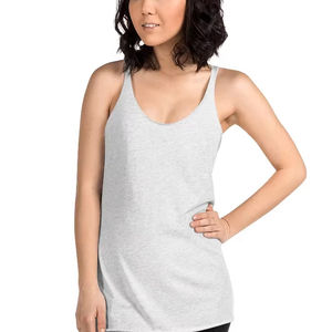 Cómodo sin mangas Color sólido Fitness Wear Mujeres Tank Top para la venta/Etiqueta privada Tank Top para mujeres - Product Image 1