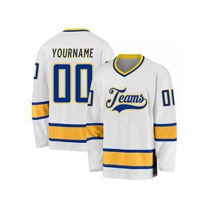 Maillot de hockey sur glace à sublimation personnalisée-Nouveau design 100% polyester Service OEM unisexe à séchage rapide - Product Image 1