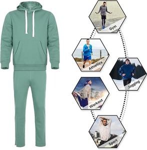 Chándal personalizado OEM, conjunto de ropa deportiva Unisex al por mayor, ropa de entrenamiento de gimnasio, ropa deportiva atlética para hombres y mujeres, fabricante a granel - Product Image 4