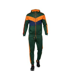 Survêtement d'hiver léger en polyester avec cordon de serrage, design patchwork, imprimé sur la manche latérale, poignets à trous pour les pouces, ourlet plat, logo frontal - Product Image 3