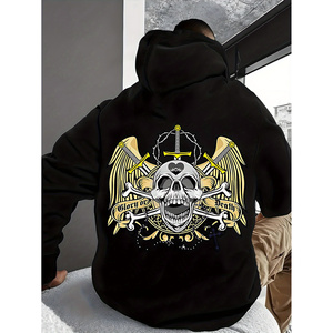 Pull-over de loisirs d'automne/hiver pour hommes, tricots et sweatshirts standard d'une couleur fabriqués en Chine - Product Image 1