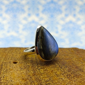 Premium Quality High Flash Natural <b>Labradorite</b> Gemstone 925 Silver Bohemian Artisan Crafted Wedding Jewelry <b>Ring</b> - Product Image 4