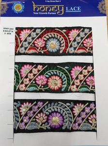 กระเป๋ารองเท้าผ้าโปร่งปักลายดอกไม้ผ้าโปร่งนุ่มสำหรับนักธุรกิจชุดราตรี - Product Image 5