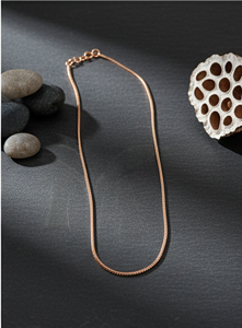 สร้อยคอโซ่โทนสีคู่ที่มีเสน่ห์สำหรับผู้หญิงสีทองและสีเงินน้ำหนักเบาหรูหราเครื่องประดับที่เรียบง่ายเหมาะสำหรับโอกาสในชีวิตประจำวัน - Product Image 3