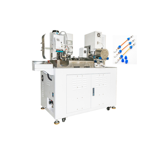 3T Fully Automatic <b>Wire</b> Cutting <b>Stripping</b> Double-head Terminal Crimping <b>Machine</b> Double End Auto Crimp <b>Machine</b> - Product Image 3