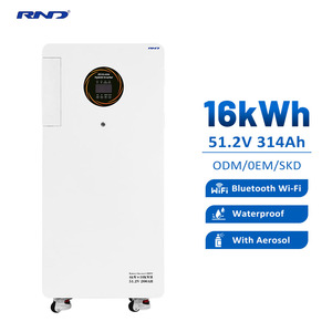 Batteria LiFePO4 51.2V 314Ah a Lunga Durata, Batteria al Litio 16kWh, Cella al Litio per Inverter Solari Ibridi 6kW/6kVA - Product Image 1