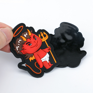 Patch en PVC décoratif, tissu sergé, silicone souple personnalisé, dernière arrivée, écologique, design personnalisé, léger, nouveau patch en PVC - Product Image 4