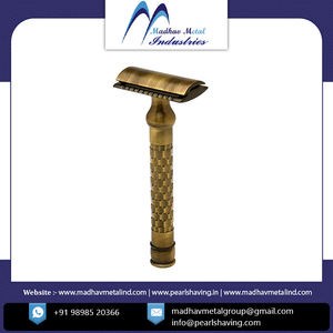 Maquinilla de afeitar de seguridad con hoja de metal ajustable disponible a un precio económico de un proveedor de confianza - Product Image 2