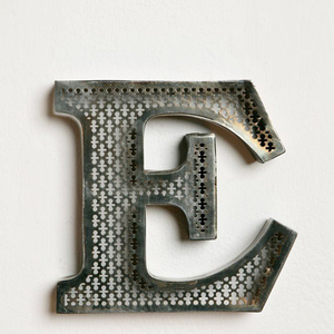 Metal Etched <b>Letter</b> A - Product Image 4