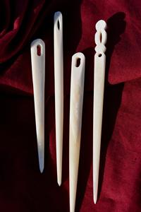 Aiguille à broder en corne de buffle, pointe fine, pour laine et fil, accessoire de couture durable pour le tufting et la couture - Product Image 2